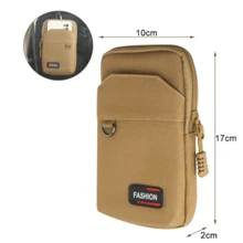 Nylon Bag Outdoor Waist Fanny Pack Men Phone Pouch Camping Hunting Waist Bag EDC Gears Christmas Gifts Winter Christmas Bag Bum Bag Sling Bag Travel Bag Gifts Thanksgiving Fall Holiday Storage Bag Merry Christmas Men Bag Chest Bag Cross Bag Side Bag Crossbody Bag Men Gifts Hiking Hiking Student Large Capacity Multi-Functional Portable Fashionable Running Accessories Tools Belt Bag Festival Phone Bag - Multicolor - View 10