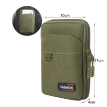 Nylon Bag Outdoor Waist Fanny Pack Men Phone Pouch Camping Hunting Waist Bag EDC Gears Christmas Gifts Winter Christmas Bag Bum Bag Sling Bag Travel Bag Gifts Thanksgiving Fall Holiday Storage Bag Merry Christmas Men Bag Chest Bag Cross Bag Side Bag Crossbody Bag Men Gifts Hiking Hiking Student Large Capacity Multi-Functional Portable Fashionable Running Accessories Tools Belt Bag Festival Phone Bag - Multicolor - View 9