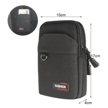 Nylon Bag Outdoor Waist Fanny Pack Men Phone Pouch Camping Hunting Waist Bag EDC Gears Christmas Gifts Winter Christmas Bag Bum Bag Sling Bag Travel Bag Gifts Thanksgiving Fall Holiday Storage Bag Merry Christmas Men Bag Chest Bag Cross Bag Side Bag Crossbody Bag Men Gifts Hiking Hiking Student Large Capacity Multi-Functional Portable Fashionable Running Accessories Tools Belt Bag Festival Phone Bag - Multicolor - View 4