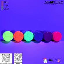 MIA TERRA COSMETICS - Mascara de pestañas neón - PAQUETE MASCARA NEON 6 PIEZAS - Ver 4