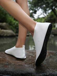 Women's Breathable Water Shoes, Lightweight & Stylish Aqua Shoes, Fitness & Yoga Shoes, Ladies' Casual Shoes, Suitable For Beach And Water Activities, Water Sports Shoes, River Tracing Shoes