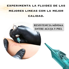 Cartuchos para Tatuar RS Round Shader Laughing Tattoo 10pcs - Negro - Ver 8