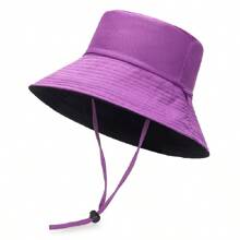 1pc New Sun Protection Hat, Bucket Hat - Multicolor - View 11