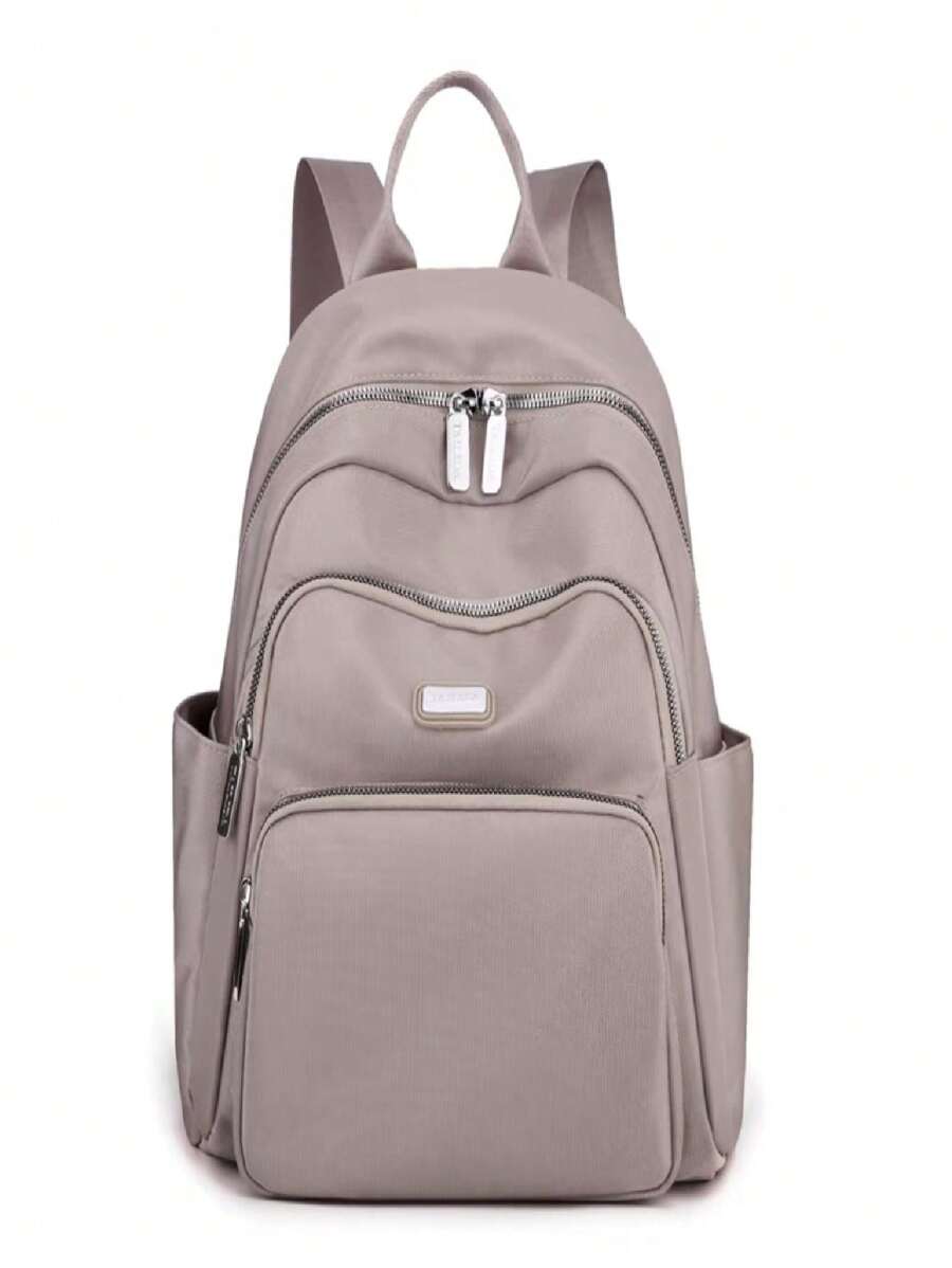 Women Fashion Backpacks - 淺灰紫 - 查看 1