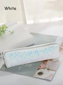 1 túi đựng đồ dùng học tập sáng tạo sequin cho học sinh, hộp đựng bút chì, đơn giản và đa năng, túi đựng bút chì, cặp đi học - Nhiều màu - Xem 4