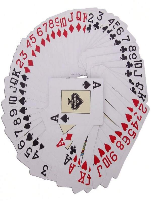 Baralho 54 Cartas Para Jogar Com Família, Amigos Diversão