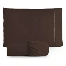 Sheet Sets With Pillowcases - 鏽棕色 - 查看 1