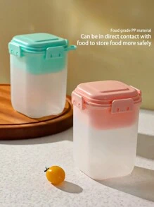 1 Peça Copo para Salada, Copo para Aveia, Agitador de Salada, Copo para Iogurte, Recipiente de Salada Saudável de Plástico com Colher, Suporte para Molho de Salada, Copo para Salada de Piquenique, Almoço, Café da Manhã, Copo para Salada com Tampa, Recipiente para Salada, Recipiente para Salada de Almoço, Kit de Salada. O Presente de Natal Perfeito