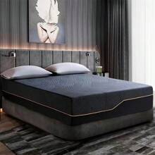 14 Inch Memory Foam Mattress For Back Pain, Cooling Gel Mattress Bed In A Box, Made In USA, CertiPUR-US Certified, Therapeutic Medium Mattress, Black - Vua(80*76inch) - Xem 3