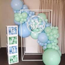 10/50/100PCS Mint Green Balloons Different Sizes 18" 12" 10" 5" Pastel Light Green Balloons For Birthday Shower Gender Reveal Wedding Decorations, Christmas