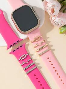 Bộ 4 dây đeo Apple Watch Vòng trang trí 12 mẫu chòm sao Linh vật may mắn Tương thích với dây đeo đồng hồ Apple/Samsung/Huawei dành cho nam và nữ - Một cỡ - Xem 8