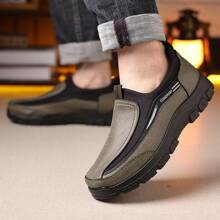 Zapatillas deportivas casuales para hombre, zapatos de conducir slip-on, nuevos zapatos planos para primavera/verano, mocasines, zapatos casuales de negocios transpirables y ligeros, zapatos de senderismo, zapatos de trekking