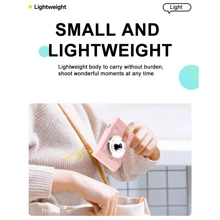 CCD相机 学生数码相机 美颜相机 复古高清便携相机 - 粉色 - 查看 5