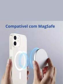 Capinha Transparente Magsafe Para iPhone XR/ 13/ 13 Pro/ 13 Pro Max - Transparente - Visão 2