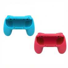 Switch/Switch OLED模型控制器，握把與Switch Joy Con相容（2包）Switch OLED握把NS JoyCon小握把握把 - 白色x2 - 查看 9