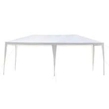 3 X 6m Four Sides Waterproof Tent With Spiral Tubes White