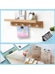 100 piezas de clips para carpeta de tamaños surtidos, extra grande, grande, mediano, pequeño, mini y micro, clips de papel para oficina, hogar y escuela, para cubrir diferentes necesidades - Negro, de vuelta a la escuela, útiles escolares