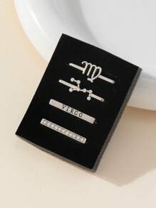 Bộ 4 dây đeo Apple Watch Vòng trang trí 12 mẫu chòm sao Linh vật may mắn Tương thích với dây đeo đồng hồ Apple/Samsung/Huawei dành cho nam và nữ - Một cỡ - Xem 16