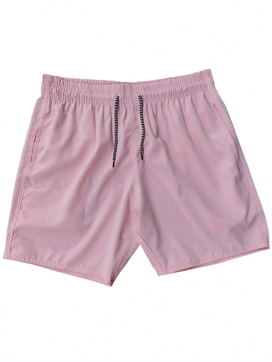 Men Shorts - Baby Pink - View 1