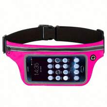 1pc Touch Screen Waterproof Outdoor Sports Waist Bag, Unisex Running Fitness Leisure Phone Bag Waist Pack Travel Bag