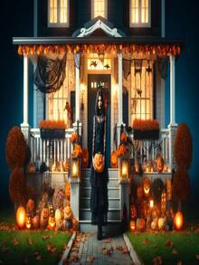 68 Piece Set Of Halloween Decorations - 68 Piece Pendant Set - View 5