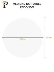 Decorative Round Panel Cover Decoration For Party And Birthday Theme Children's Girl Farmer Peasant Flower Field - 圓板2730 - 查看 3