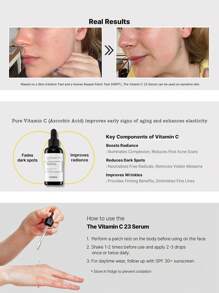 COSRX 纯维生素 C 23% 精华液，含维生素 E 和透明质酸，亮白保湿面部精华液，适合细纹、肤色不均和暗沉肌肤，0.7 液量盎司/20 毫升 | 韩国护肤礼品 - 0.7oz/20g - 查看 8