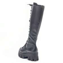Women Pant Boots - 黑色 - 查看 3