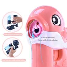 Whale Handheld Bubble Full Automatic Gun Bubble Blower Summer Toys Indoor And Outdoor Must-Have Toys Birthday Party Easter,Bubbles,Bubble Gun,Bubble Machine,Bubble Machine,Bubble Gun,Bubbles - Multicolor - View 5