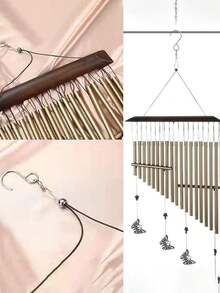 8入組旋轉風鈴掛勾S型不鏽鋼旋轉軸承掛勾，適用於掛風鈴、鳥飼料器、水晶派對用品 - 彩色 - 查看 9