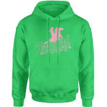 Cowgirl Riding A Horse Adult Hoodie Sweatshirt - 查看 5