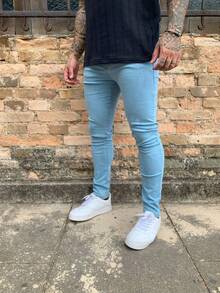 Men Pants - Màu xanh nhạt - Xem 8