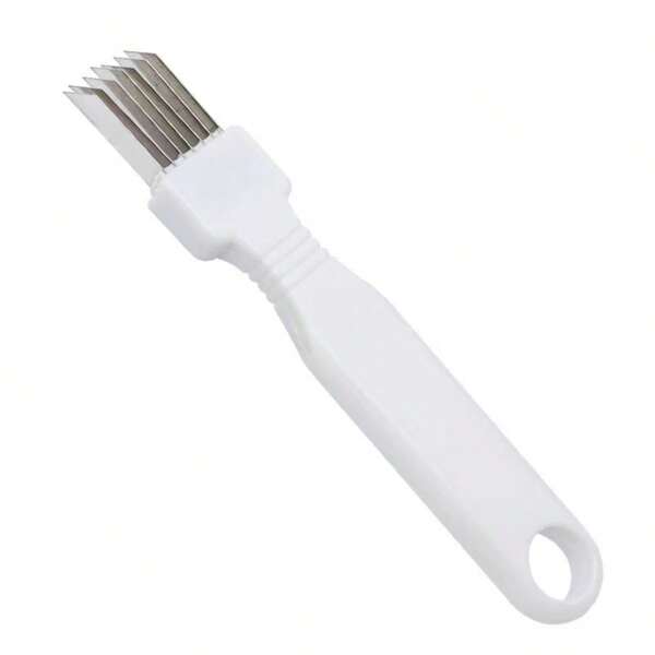 1 pieza Herramienta de cocina multifunción minimalista para cortar cebolletas, adecuada para uso diario