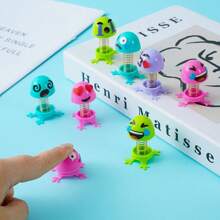 30入組手指簧有趣表情青蛙派對禮品，減壓玩具 - 彩色 - 查看 1