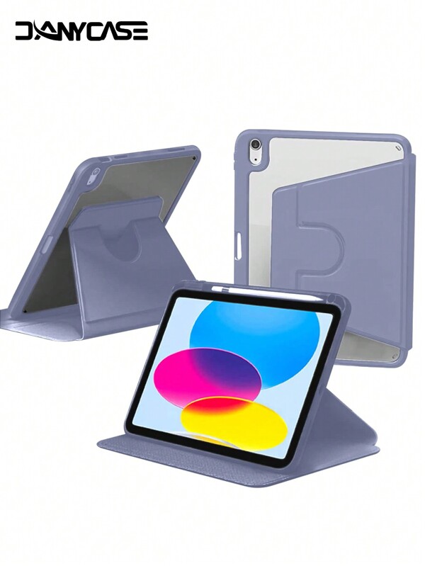 DANYCASE Compatible With Ipad A16 Air 11 13 M3 2025 Mini 7 A17Pro 2024 Air 11 13 M2 2024 Pro 11 13 M4 2024 Pro 11 Case Compatible With Ipad Pro 12.9 Air 5 4 10.9 10th 7/8/9th Generation Mini 6 Redmi Pad SE 11 Inch 360° Rotating