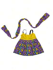 12-Inch Simulation Doll Ditsy Floral Bodysuit With Rubber Clothes Reborn Doll, Multi-Color Cute Stuffed Doll For Children's Doll And Infant Clothing - Multicolor - View 9