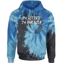 I'm Not Cute, I'm Punk Rock Adult Hoodie Sweatshirt - 查看 10