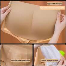 Bóxer Trunk Con Relleno Aumenta Gluteos Y Cadera Levantar - Amarillo - Ver 7