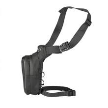 AD 1pc Black Tactical Knight Motorcycle Leg Bag Riding Bag Motorcycle Messenger Bag Men Waist Pack Delivery Crossbody Bag Waterproof - Black - View 6