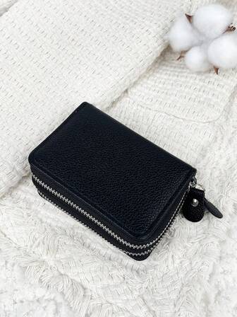 Visitkortshållare Plånbok Kvinnor Män Grå Bank-ID Kreditkortshållare 26-bitars Kortplånbok PU Skyddar Fodral Mynt Stöldskydd Smal Lätt Portabel Kontant ID-kort Kreditkort Myntficka Kort plånbok Liten ficka Liten ficka Plånbok Kvinna Dam Flickor Kvinnor Tonåringar För College Student Skolstudent Män Man För Kvinnor Plånbok Plånbok Liten plånbok