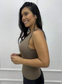 Women Tank Tops & Camis - Màu Khaki - Xem 2