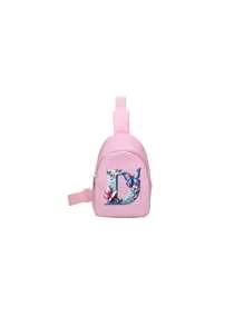 1PC Bé Trai Và Bé Gái Nylon Dây Kéo Đóng Kín Monogram Túi Đeo Trước Ngực Nhỏ Thời Trang, Tất Cả Trong Một Túi Thông Thường Thích Hợp Để Sử Dụng Hàng Ngày - Hồng - Xem 27