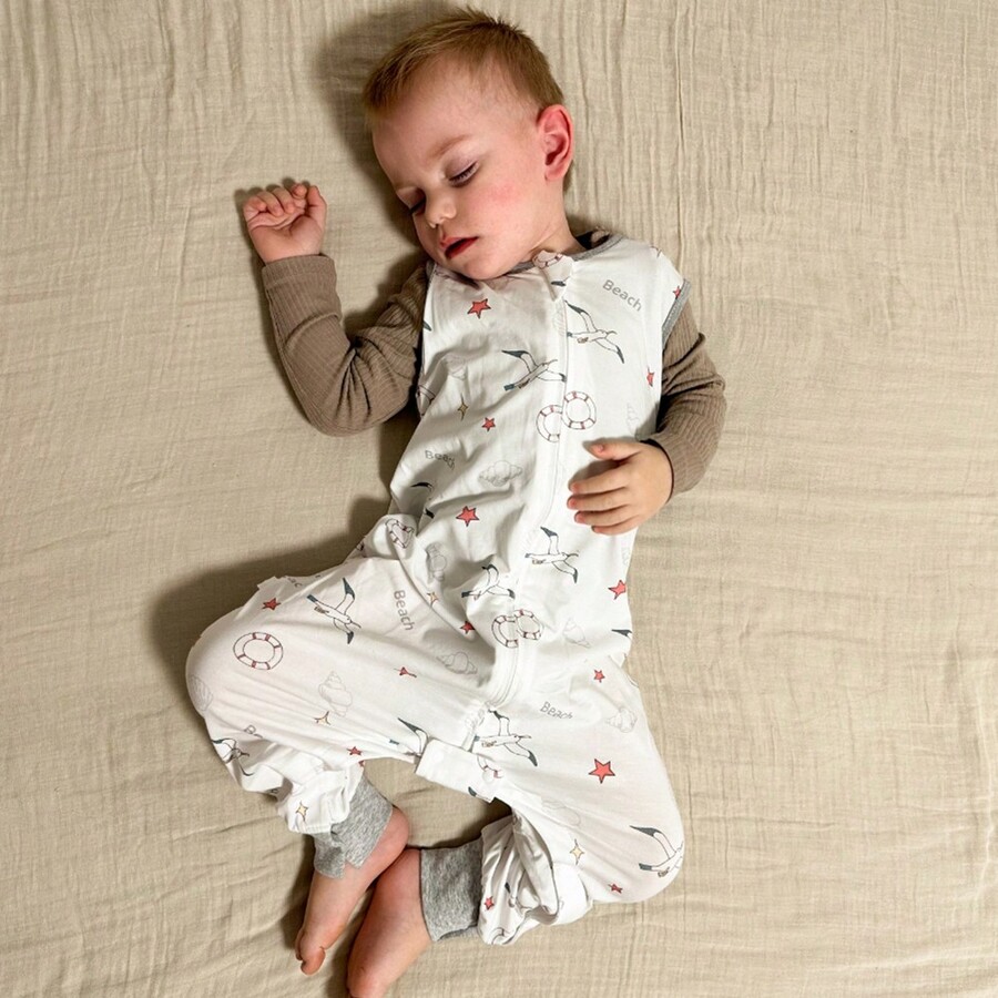 0.5 TOG トドラー用スリープサック フット付き スリーブレス ベビー寝袋 赤ちゃんウェアラブルブランケット SHEIN JAPAN