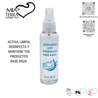  MIA TERRA COSMETICS - ACTIVADOR DE MAQUILAJE BASE AGUA
