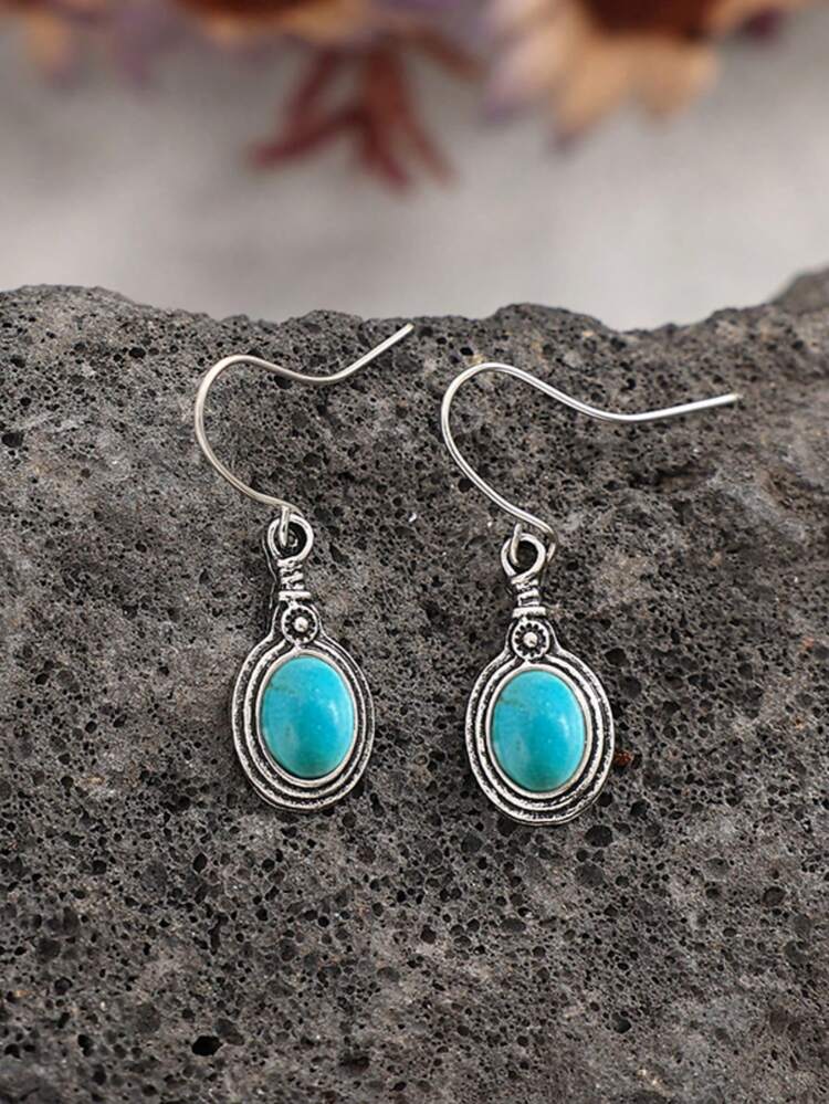 Turquoise Drop Earrings