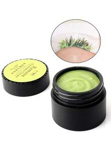 1 botella de removedor de pestañas de 10g adecuada para extensiones de pestañas / racimos de pestañas. Removedor de crema para pegamento de pestañas seguro y efectivo, baja irritación para pieles sensibles. Removedor de extensiones de pestañas de fácil disolución, rápido de quitar y adecuado para salones y profesionales. (Sabor a melón) - Negro - Ver 1