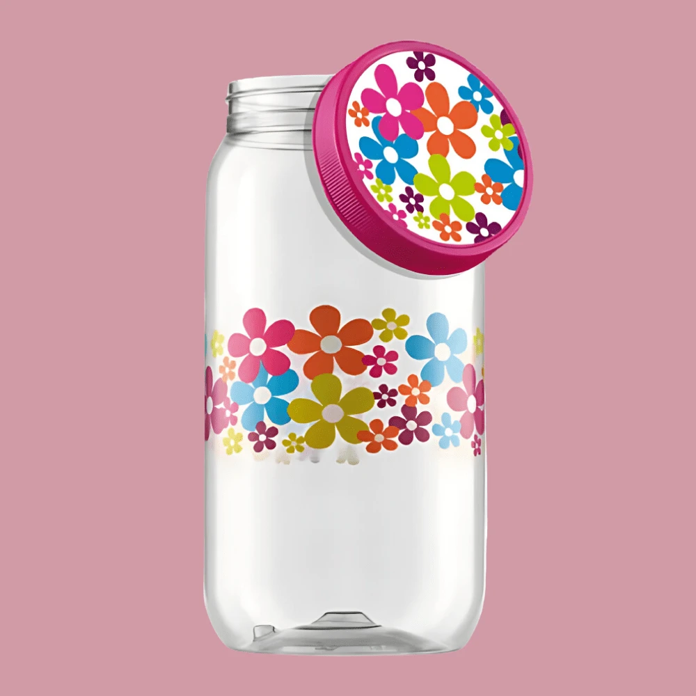 Bottles,Jars & Boxes - hoa cúc - Xem 1