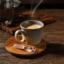 1 件 15ml 不锈钢短柄咖啡量匙带刻度标记，烘焙用具，牛奶和咖啡粉量匙学校用品 - 彩色 - 查看 5