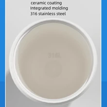 1 件，420ML 真空保温瓶，双饮保温水瓶，陶瓷涂层，适合日常使用， - 多色 - 查看 4