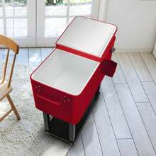 80Qt Drain Pipe Freezer Incubator - Red - View 8
